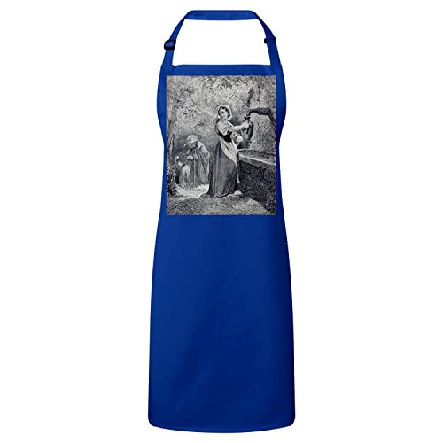 Tablier cuisine premium Gustave Doré gravure fées en coton chic