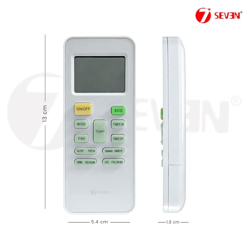 Image of 7SEVEN Compatible for Blue Star AC Remote Original 149 Model Suitable 1 1.5 2 Ton Split and Window Air Conditioner