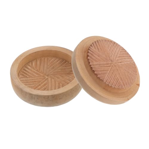 COLLBATH Grain Mill Grinder for Flour Wooden Construction Simple Operation