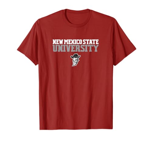 New Mexico State University NMSU Aggies Stacked T-Shirt