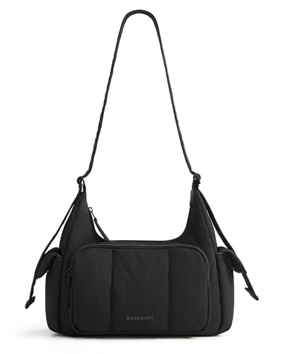 BAGSMART Puffer Crossbody Hobo Bag