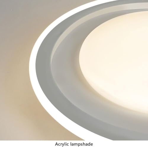 Lámpara de techo moderna circular LED para iluminación interior de salones 6