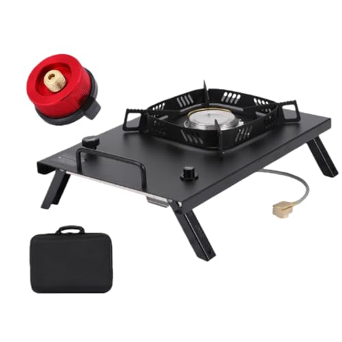 Dudass �V���O���o�[�i�[ igt �R���� �J�Z�b�g�R���� �R���� �L�����v �܂肽���ݎ� �h���X�g�[�u ���o�� ���͂ȘF 304�X�e�����X�| �m�u�ŉΗ͂𒲐����܂� ���y�ʃL�����v�X�g�[�u ���@�\ ������s�N�j�b�N�ɍœK (�u���b�N,�c�^2in1�R��