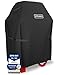 Produktbild SPRINKS® Grillabdeckung WETTERFEST Grill Abdeckhaube Hochwertige Abdeckung für Weber, Napoleon, Enders - EXTRA Griffen Gasgrill Oxford 600D Gewebe [77x67x110cm] - Grill Cover (Schwarz)