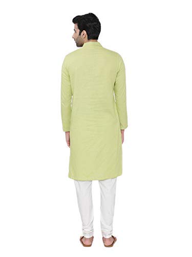 Image of Manthan Art Silk Kurta for Men