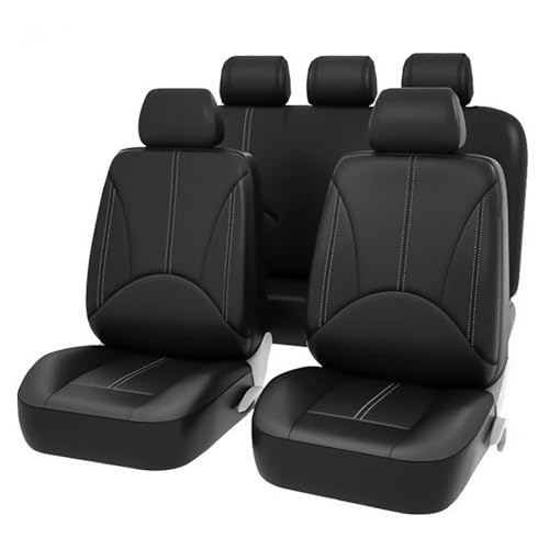 Housses de siege de voiture universelles en cuir PU pour vos trajets en famille
