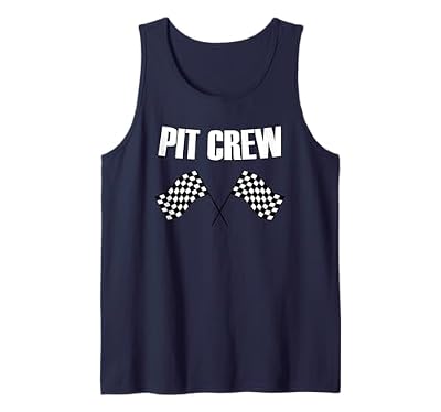 Pit Crew para los amantes de los coches de carreras Pit-Stop Crew Mecánica Camiseta sin Mangas | Ya disponible en tu tienda friki favorita! En mundofriki.es!