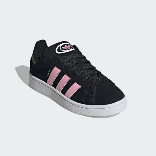 Image of Adidas Campus 00s WMNS Shoes, Core Black /Cloud White /True Pink, Size 9