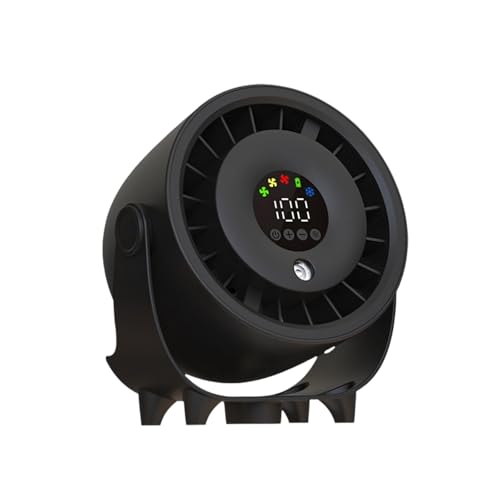 Ventilateur de table USB 3600 mAh à 3 vitesses léger