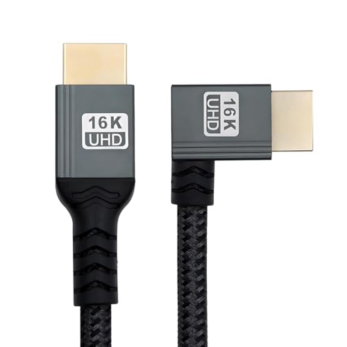 Xiwai ���p 16K 8K UHD HDMI 2.2 �o�[�W���� 96Gbps �P�[�u�� 2m �^�C�vA�I�X - HDMI�I�X HDTV 90�x HDTV �f�X�N�g�b�v �m�[�g�p�\�R�� ���j�^�[�p