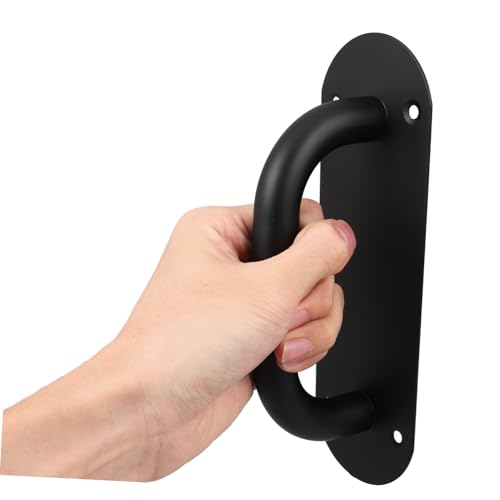 Poignées de porte acier inoxydable Yardenfun plaques de poussée push pull 2 pièces - 4