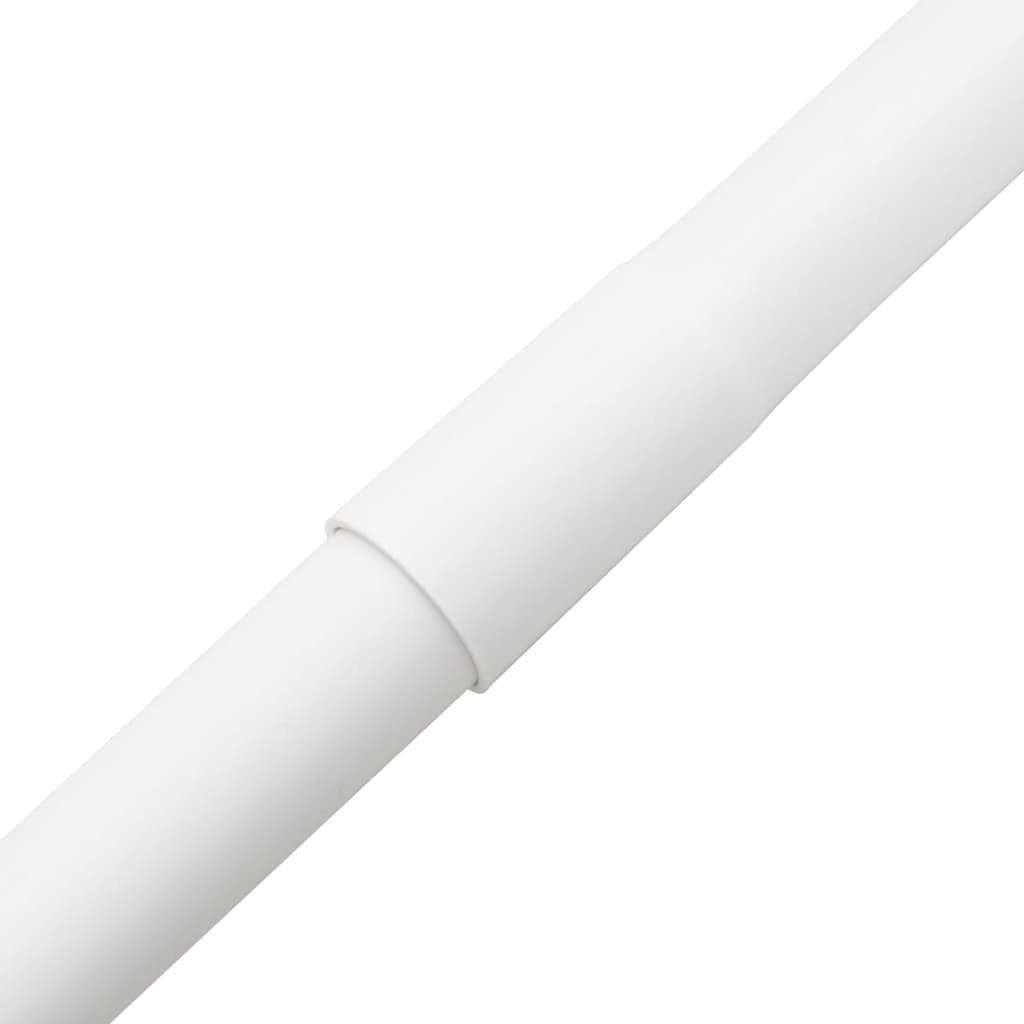 Tubos de instalación con clips Ø 20 mm 10 m PVC tubo de cable blanco para protección de cables y gestión de cables, cortable, pintable, 10 unidades con 20 clips para pared, suelo y techo