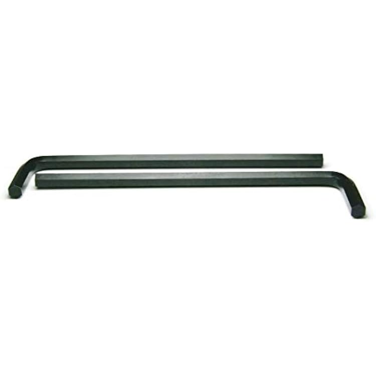 Long Arm Black Hex Allen Key Wrench 1/16 Inch - Qty 25