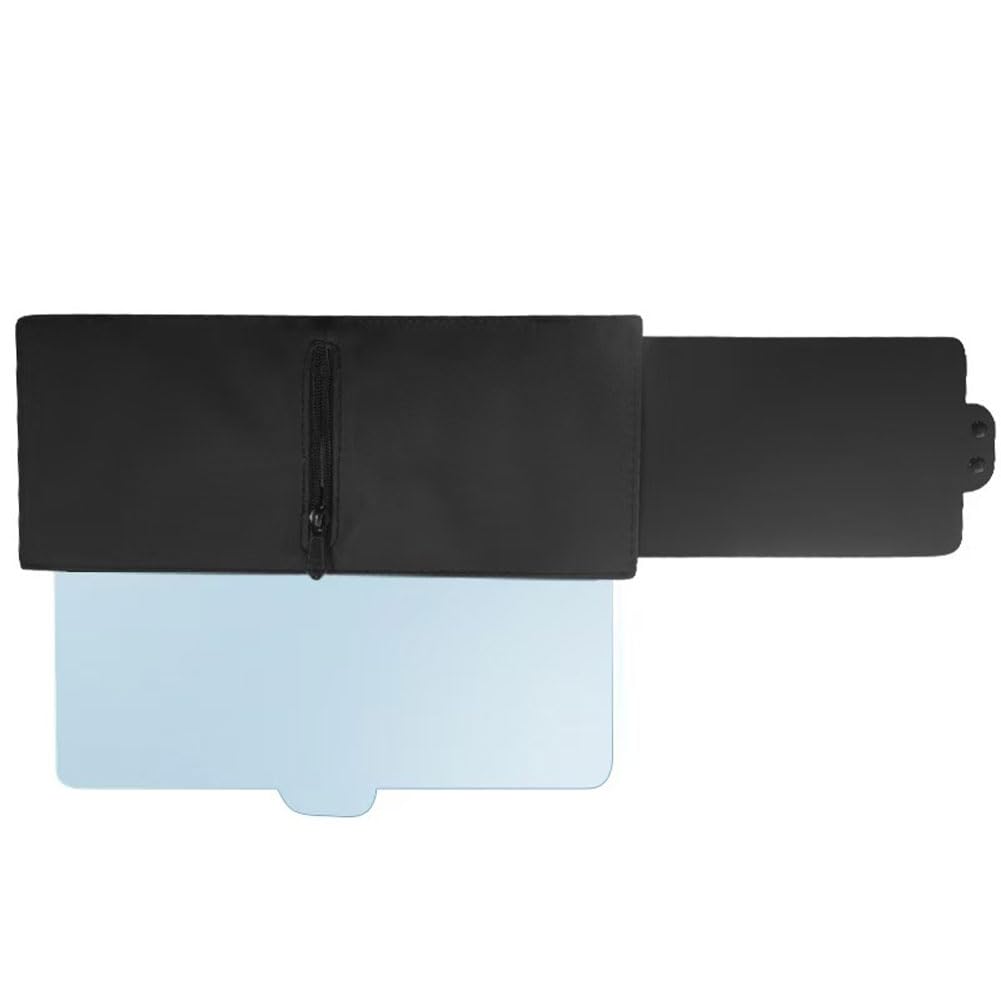 LBUQGGCNCar Visor Extender For Eclipse Cross GK/GK Facelift 2018-2024, Sun Extension Anti-Glare Sunshade Blocker Vision Goggles Polarized Lens Block Side Windshield,B