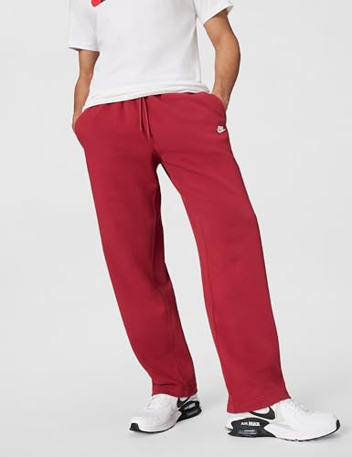 Image of Nike Men's Club Open Hem Brushed Fleece Pants