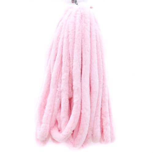 3m x 4cm Kunstfell Band Kunst Kaninchenfell Band Kunstpelz Stoff Furry...