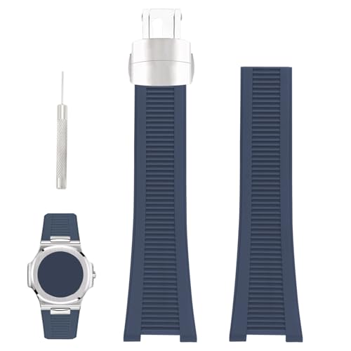 XIW Patek Philippe Nautilus PP 5711 1A010 5712 5712G 5726 5980 25mm×13mm �������v�o���h �W�J�o�b�N���t�� �����p �����Y ���X�g�o���h�X�g���b�v ���f�B�[�X �u���X���b�g �u���[