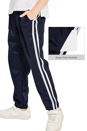 Resinta RS3599 4 Pack Boys' Fleece-Lined Open Bottom Sweatpants Boys Athletic Active Jogger Pants thumb #4