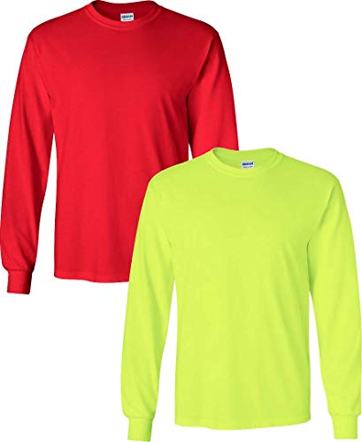 Image of Gildan Men's Ultra Cotton Long Sleeve T-shirt, Style G2400