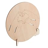 BESPORTBLE Geburtsanzeigeschild mit Gravur Ankündigungstafel mit Ständer Leicht zu Reinigen Tragbar für Geburtsstation und Babyparty