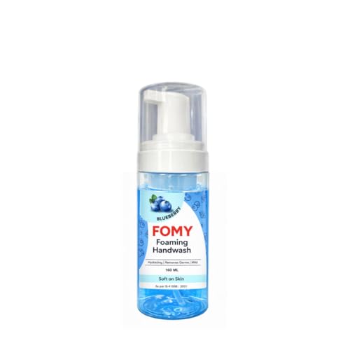 Image of Hydrating Foaming Hand Wash | Blueberry - 160 ml Pump Bottle | Rich Foam | Gentle on Skin | 99.9% Germ Protection