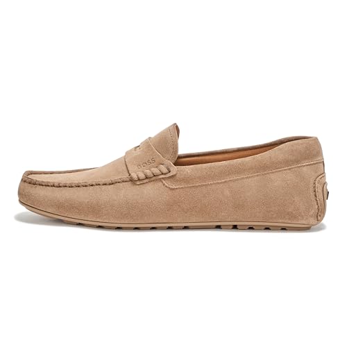 Image of BOSS Men's Noel Suede Drivers Loafers