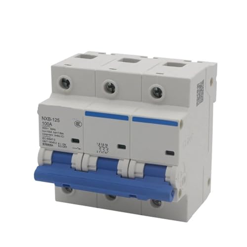 Interruptor de aire NXB-125 3P 100A disyuntor pequeño magnetotérmico para cuadro de distribución