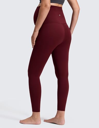 Image of CRZ YOGA Maternity Leggings 25 inch | Butterluxe, Extremely Soft, Gentle Compression, Yoga, Super High Rise, U-shaped Belly, Pregnancy and Postpartum
