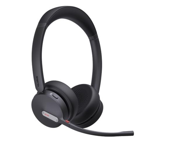 Auriculares Yealink BH70 Dual UC USB-A Bluetooth para eliminar el ruido de oficina en reuniones