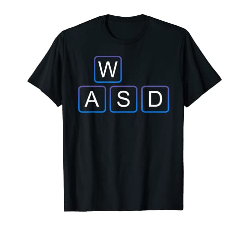 WASD Gaming Gamer PC Computer Video Game Gaming Gamer T-Shirt