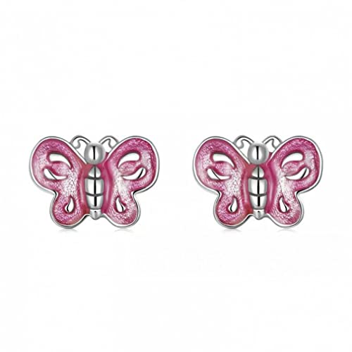 Boucles d'oreille Rose Papillon une idée cadeau idéale pour elle