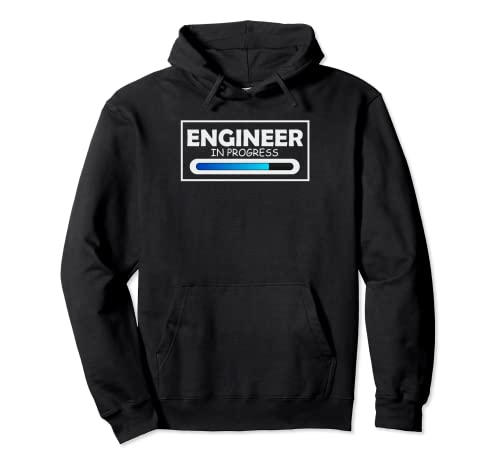 Ingeniero divertido en curso estudiante de ingeniería Sudadera con Capucha