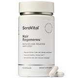 Serovital Hair Regeneres - Formulated for Women Seeking Enhanced Hair Growth - Supports Noticeable Decrease in Age-Related Hair Loss and Shedding - (60 Count)