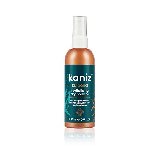 Kaniz Ku Pona Huile sèche revitalisante pour le corps en spray 150 ml Cover