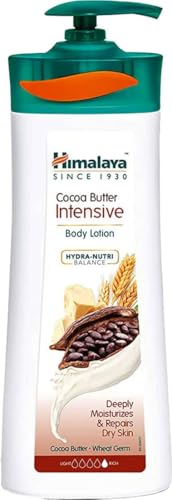 Image of Himalaya Cocoa Butter Intensive Body Lotion, Deeply Moisturizes & Repairs Dry Skin, with Wheat Germ, Hydra-Nutri Balance 400ml. (Peck of.1)