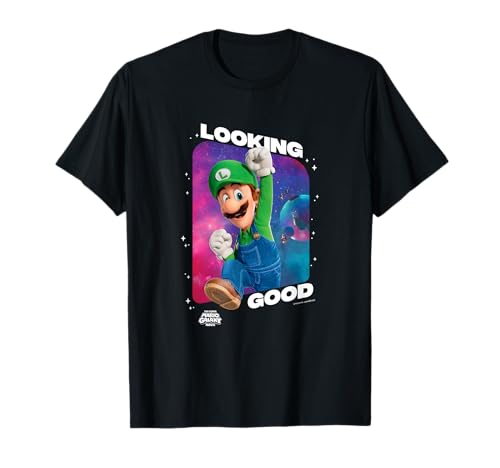 The Super Mario Galaxy Movie Looking Good Luigi T-Shirt