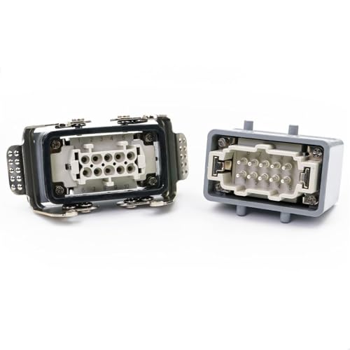 Connecteur robuste HDC HE 10 broches à vis 16A pour puissance 500V