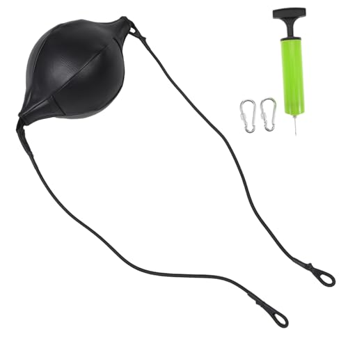 Balacoo 1 Set Boxing Reaction Pu Punching Ball Double End Hanging Speed Training Bag for Boxing Martial Arts Reflexes Coordination