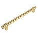 10 Pack - Cosmas 161-192BB Brushed Brass Cabinet Bar Handle Pull - 7-1/2" Inch (192mm) Hole Centers