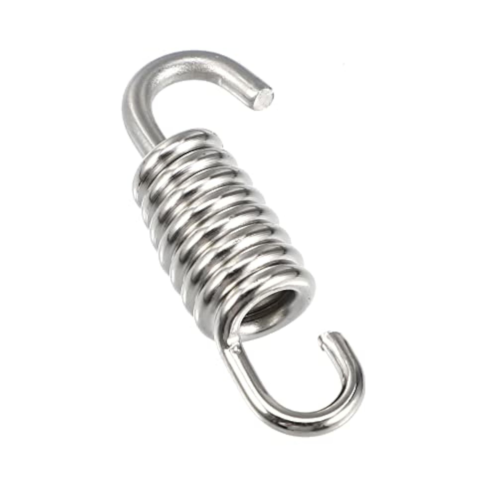 Universal Exhaust Pipe Spring, 43mm, Stainless Steel, 2 Pcs