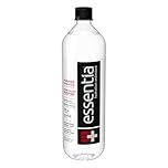 Essentia Ionized Alkaline Water 9.5 pH, Purified Hydration, Enhanced With Electrolytes for a Clean, Smooth Taste, Reverse Osmosis Purified, Recyclable, 12 Bottles, 1 liter