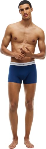 Tommy Hilfiger Men 3P Trunk Um0Um03889 Trunk, RED (Noble Blue/Ice Grey Hthr/Blue Jean), S – Ansicht 5