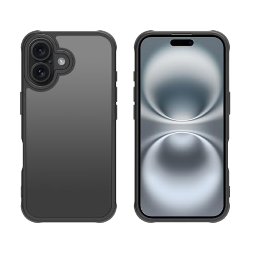 Image of iPhone 16 Case,Translucent Matte(Black)