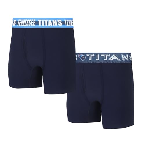 Concepts Sport Men's NFL Gauge Knit Boxer Brief Two-Pack