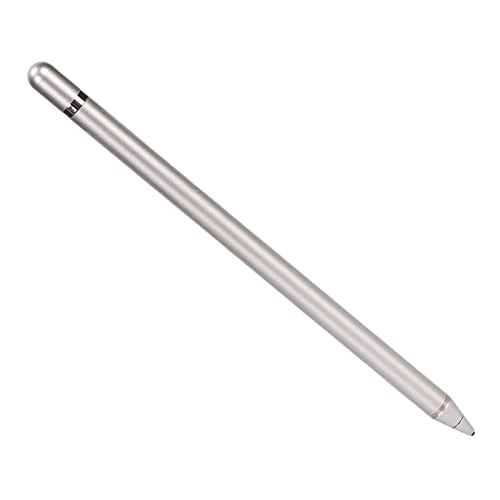 Lápiz capacitivo activo de plata con punta de cobre y carga USB para tableta 7