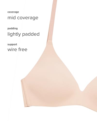 Image of Wacoal Women's Comfort First Lightly Padded Mid Coverage Wire Free T-Shirt Bra, 856339