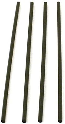 Comet Black Asst - Pajitas delgadas de 8 pulgadas, paquete de 2 (1000 en total)