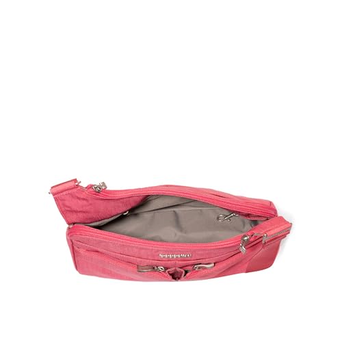 Image of Baggallini Crossbody Travel Bag 11x8.5 Lightweight Water-resistant Nylon Handbag