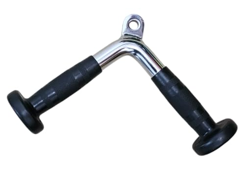 BSFIT Agarres para Gym, Barra poleas Gimnasio, Accesorios Gym, Accesorios para maquinas de gimnasios (1 Agarre V)