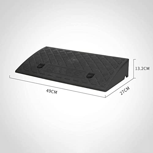Rampas familiares de 5-13,2 cm con almohadilla triangular antideslizante negra 4
